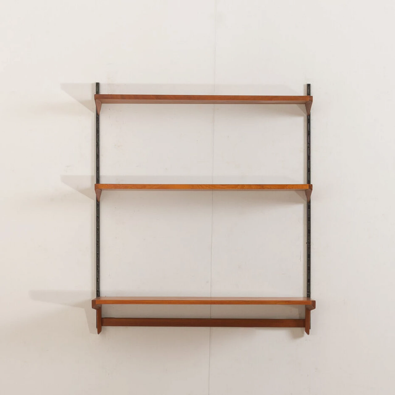 Danish solid teak bookcase by Kai Kristiansen for FM Mobler, 1960s 5