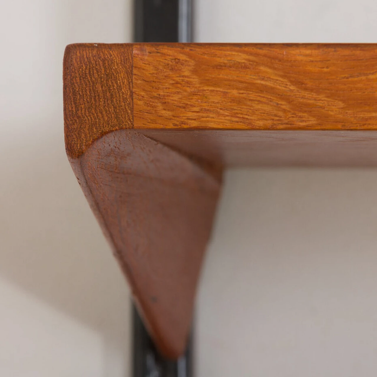 Danish solid teak bookcase by Kai Kristiansen for FM Mobler, 1960s 11