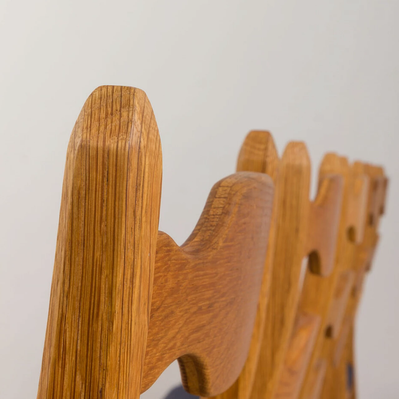 5 Sedie da pranzo in quercia danese di H. Kjærnulf, anni '60 11