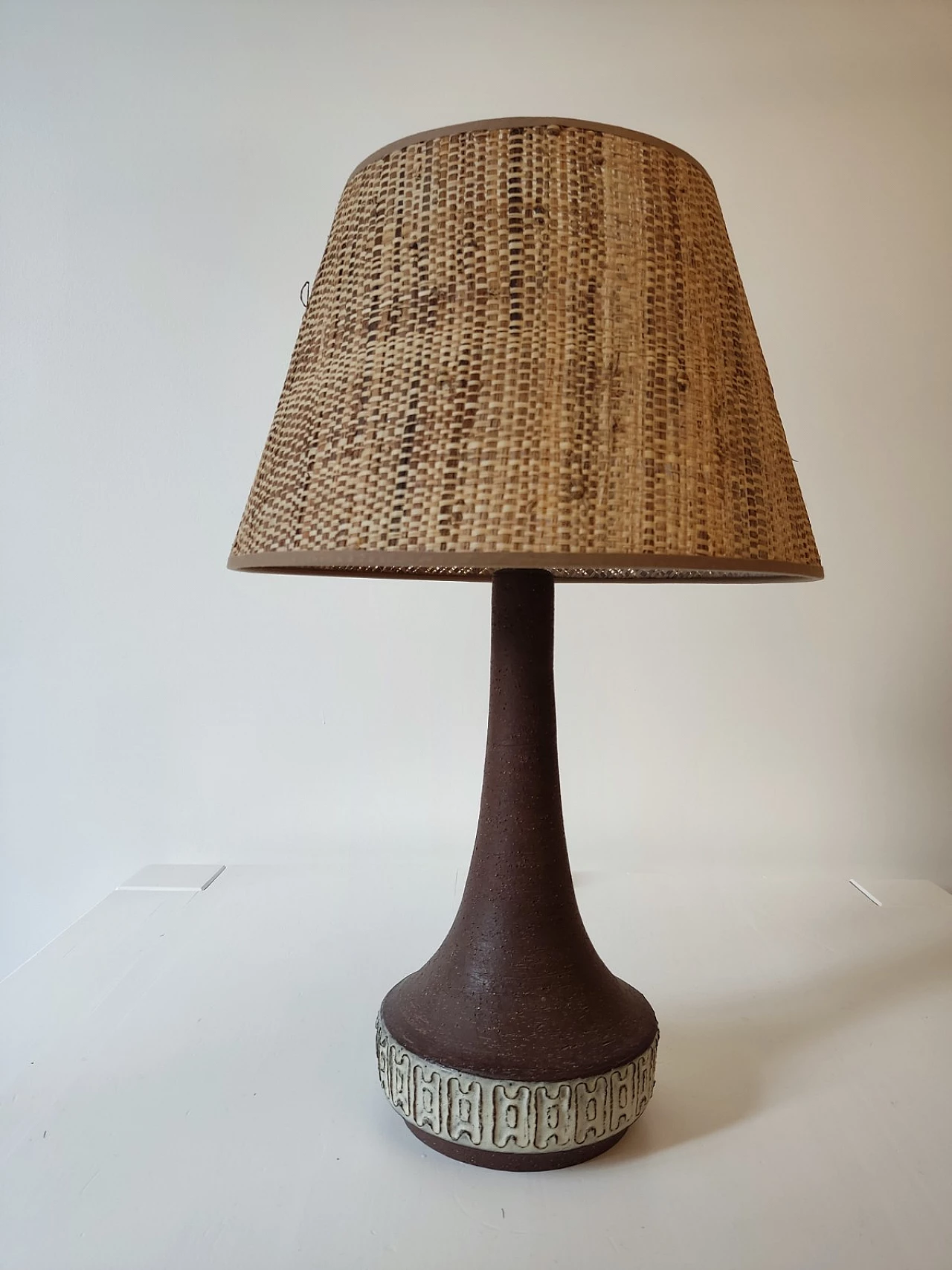 Lampada da tavolo di Michael Andersen per Helge Bjufstrom, anni '60 3