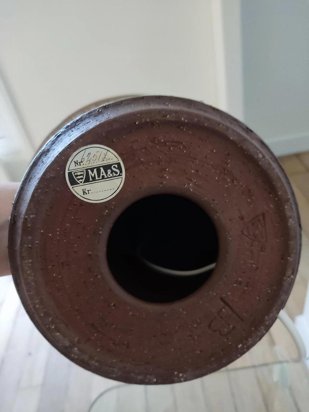 Lampada da tavolo di Michael Andersen per Helge Bjufstrom, anni '60 9