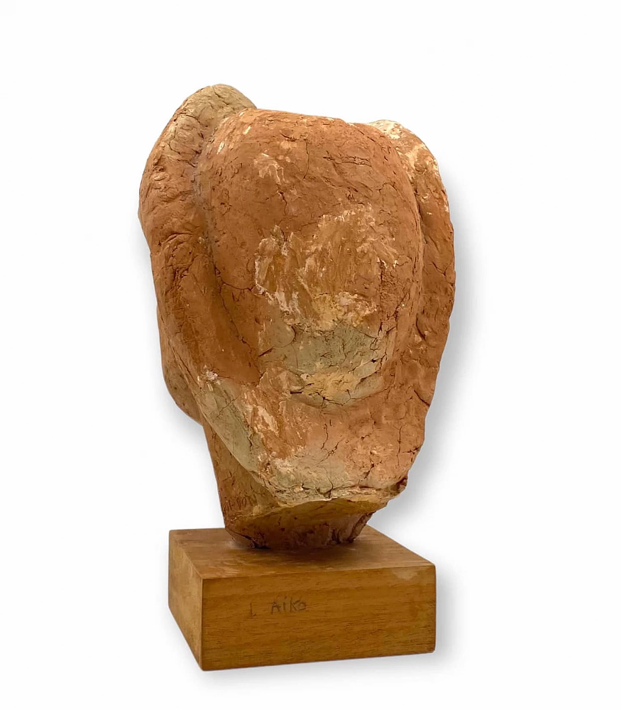 Willy Gordon, testa di ragazza Akito, scultura in terracotta, anni '40 13