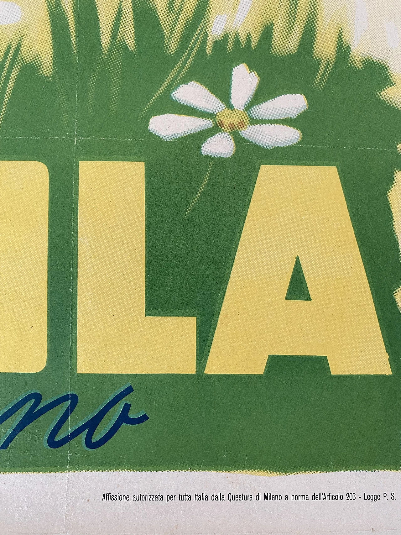 Giovanola advertising poster, 1960s 2