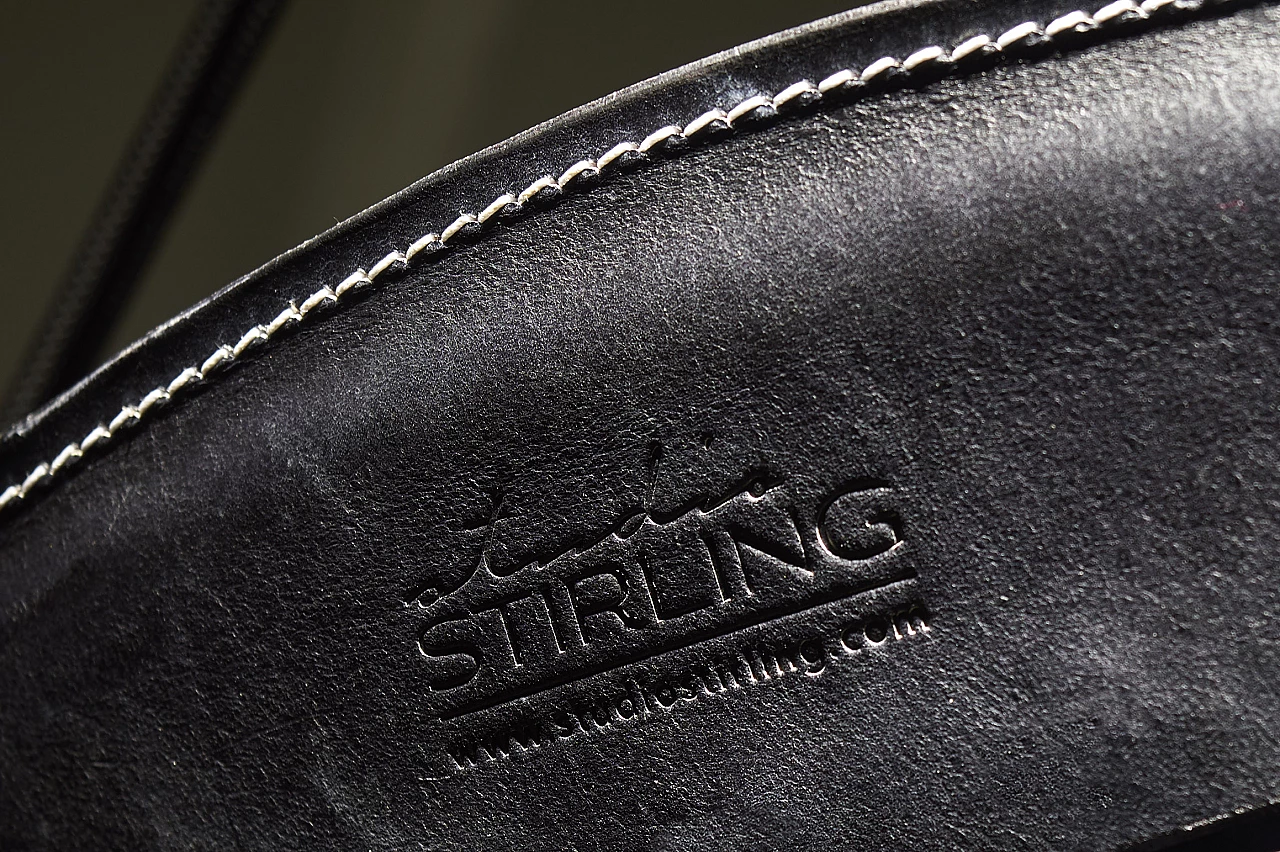 Poltrona sospesa Face of Africa in pelle 7