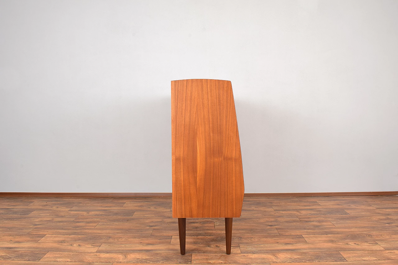 Danish teak sideboard with sliding doors and drawers, 1960s 8
