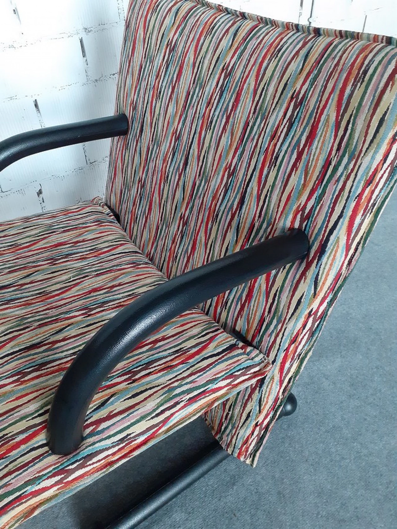 Pair of T-Line armchairs by Burkhard Vogtherr for Arflex, 1980s 6