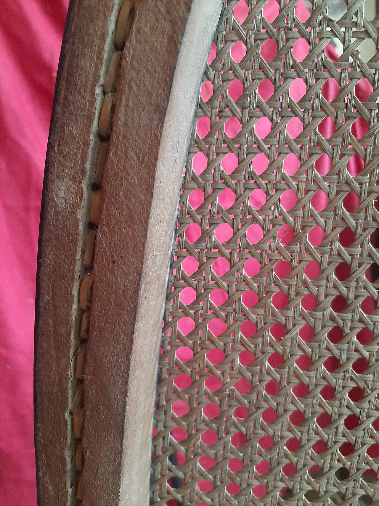 Divano in legno laccato nero e paglia di Vienna nello stile di Jacob & Josef  Kohn, inizio '900 4