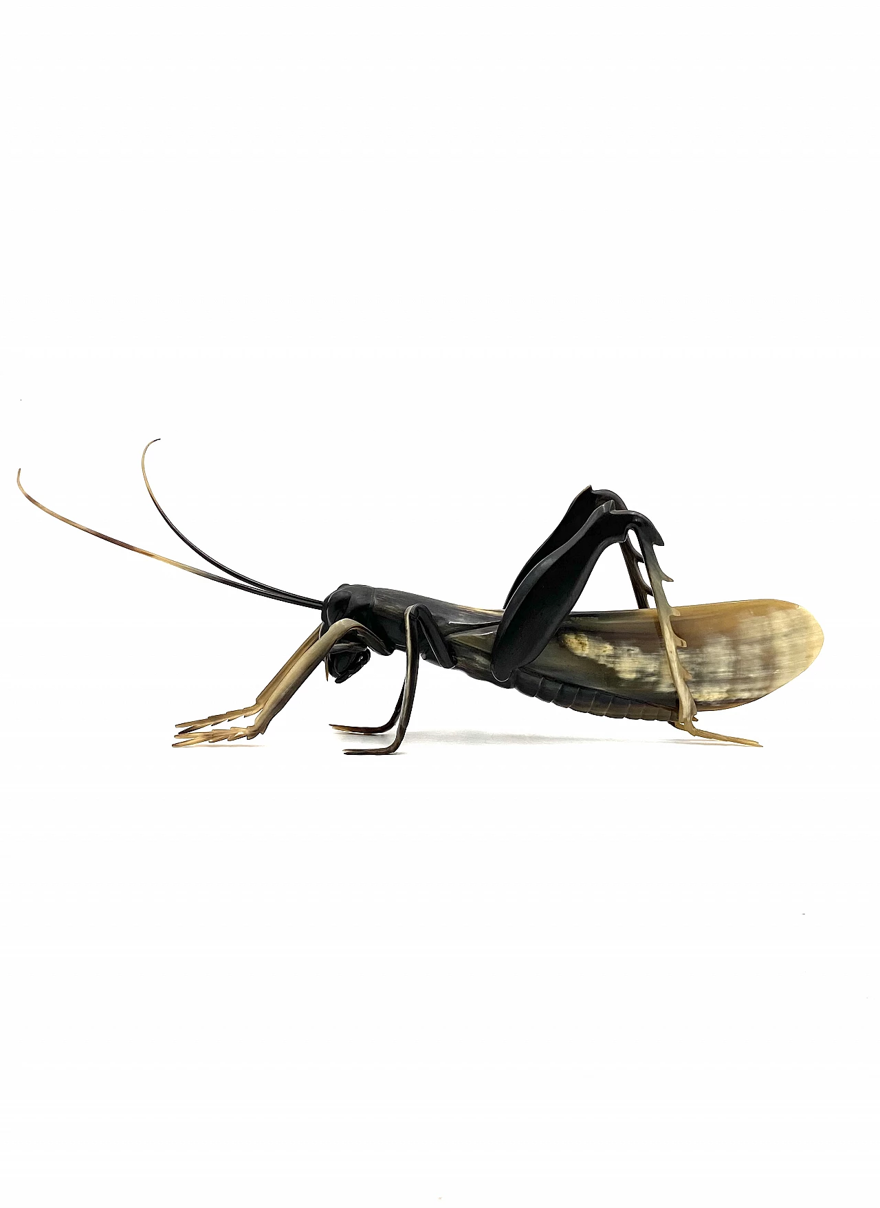 Horn grasshopper sculpture, 1960s 15