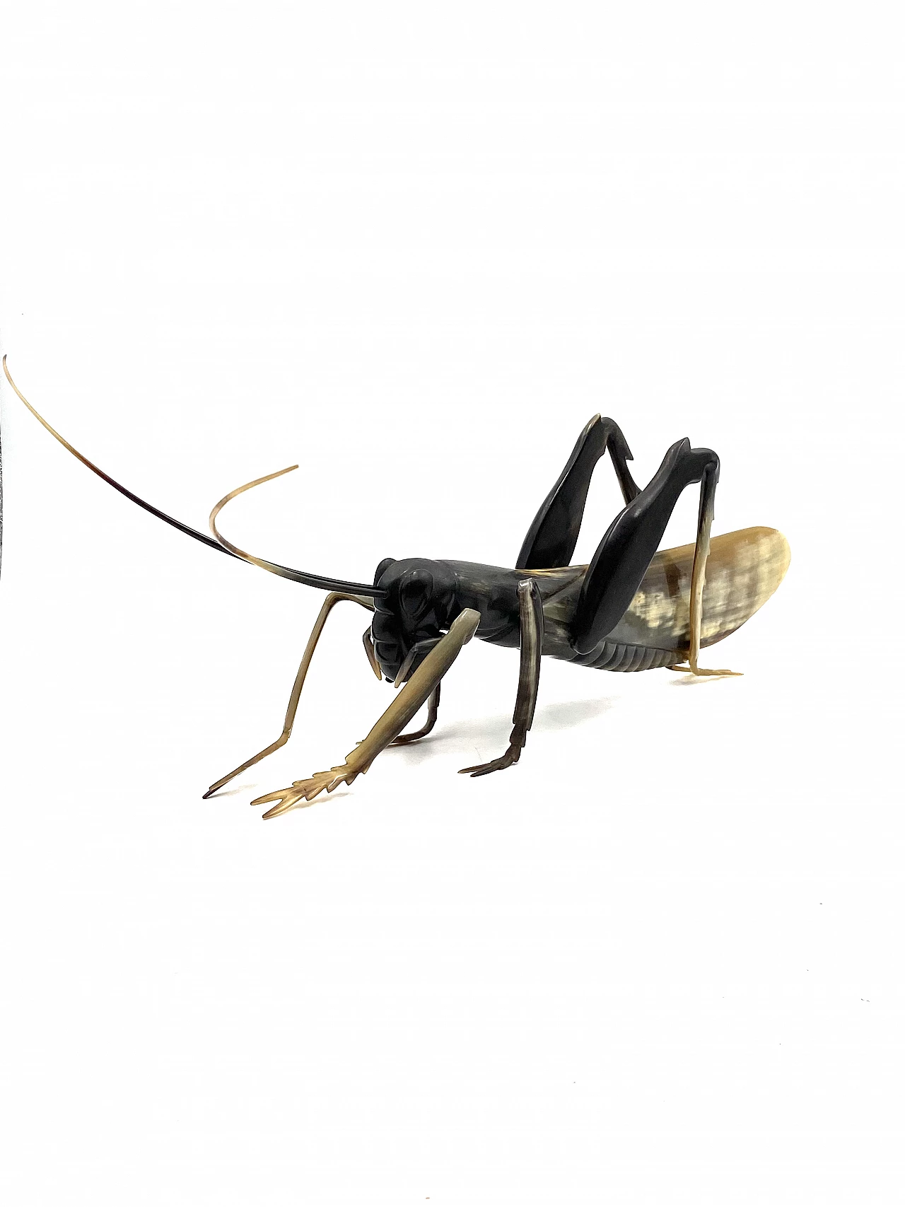 Horn grasshopper sculpture, 1960s 23