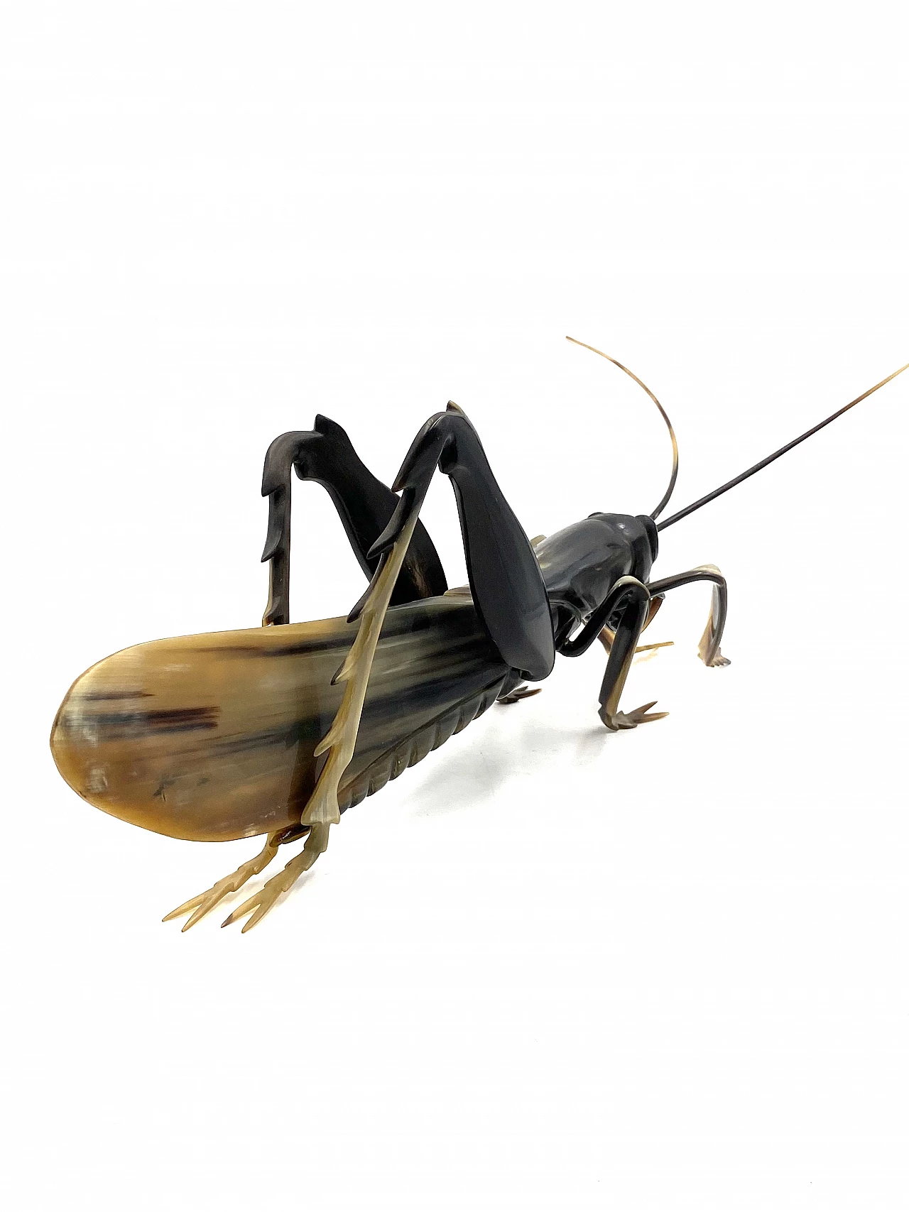 Horn grasshopper sculpture, 1960s 33