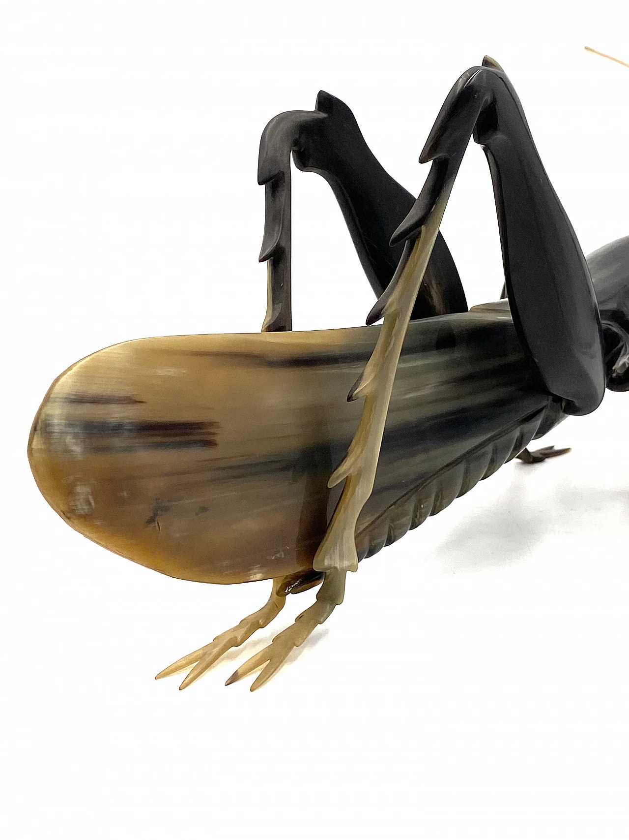 Horn grasshopper sculpture, 1960s 34