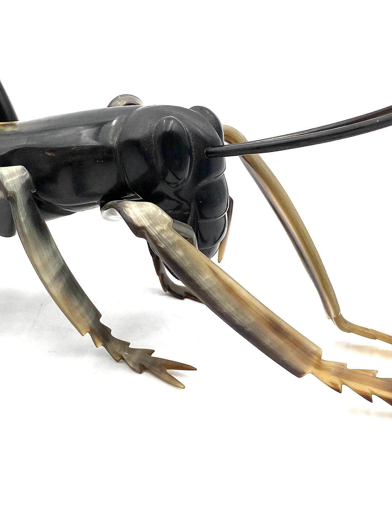 Horn grasshopper sculpture, 1960s 36