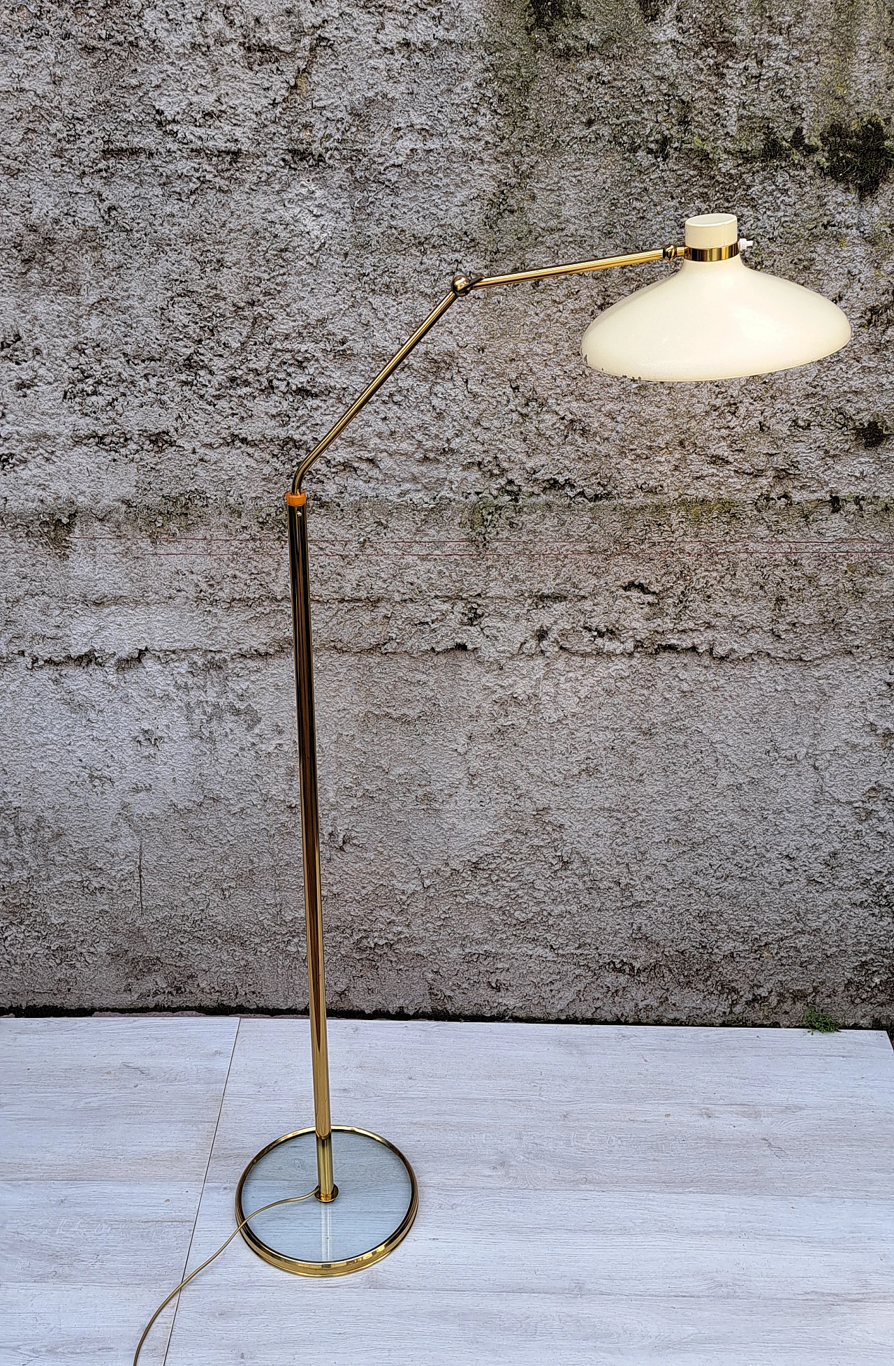 Floor lamp in metal and glass by Gio Ponti for Fontana Arte, 1960s 3