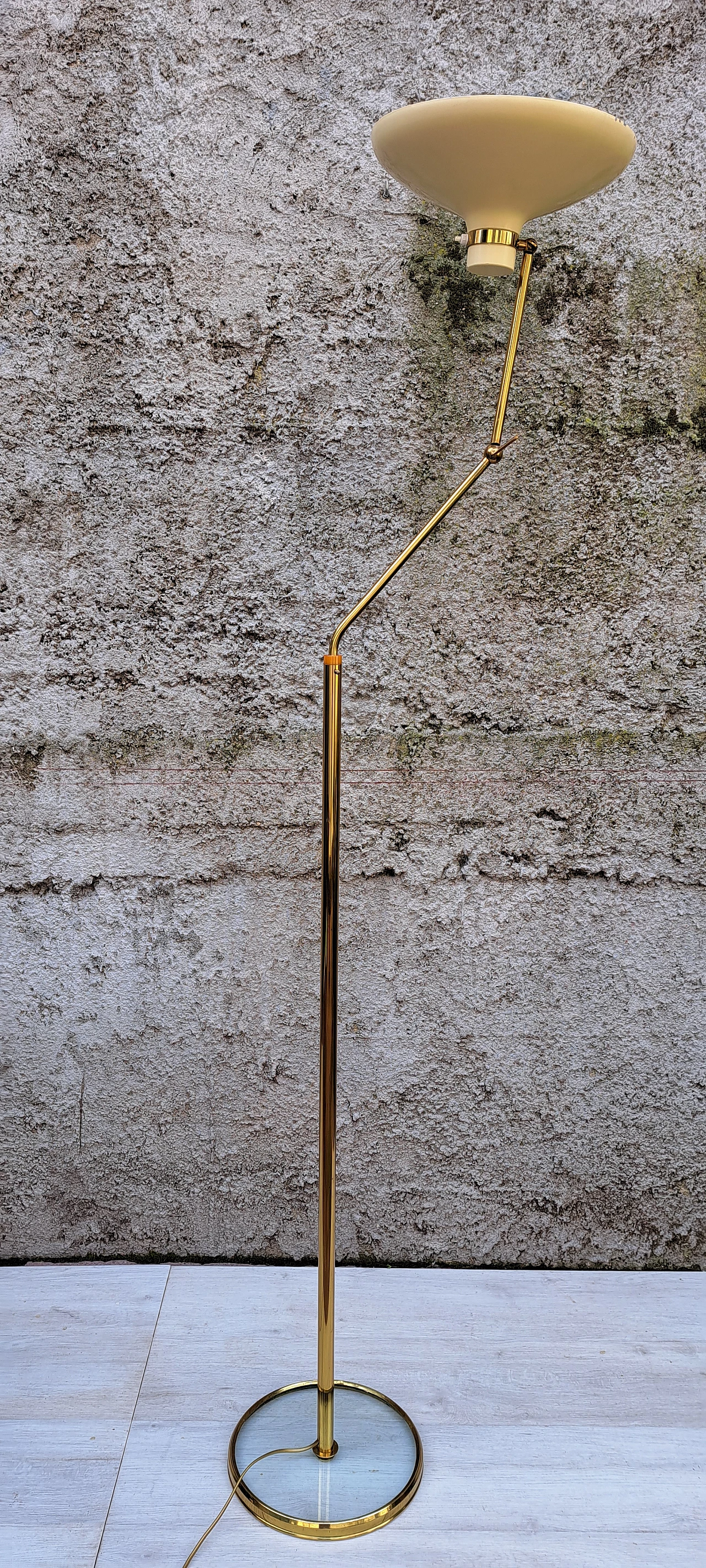 Floor lamp in metal and glass by Gio Ponti for Fontana Arte, 1960s 5
