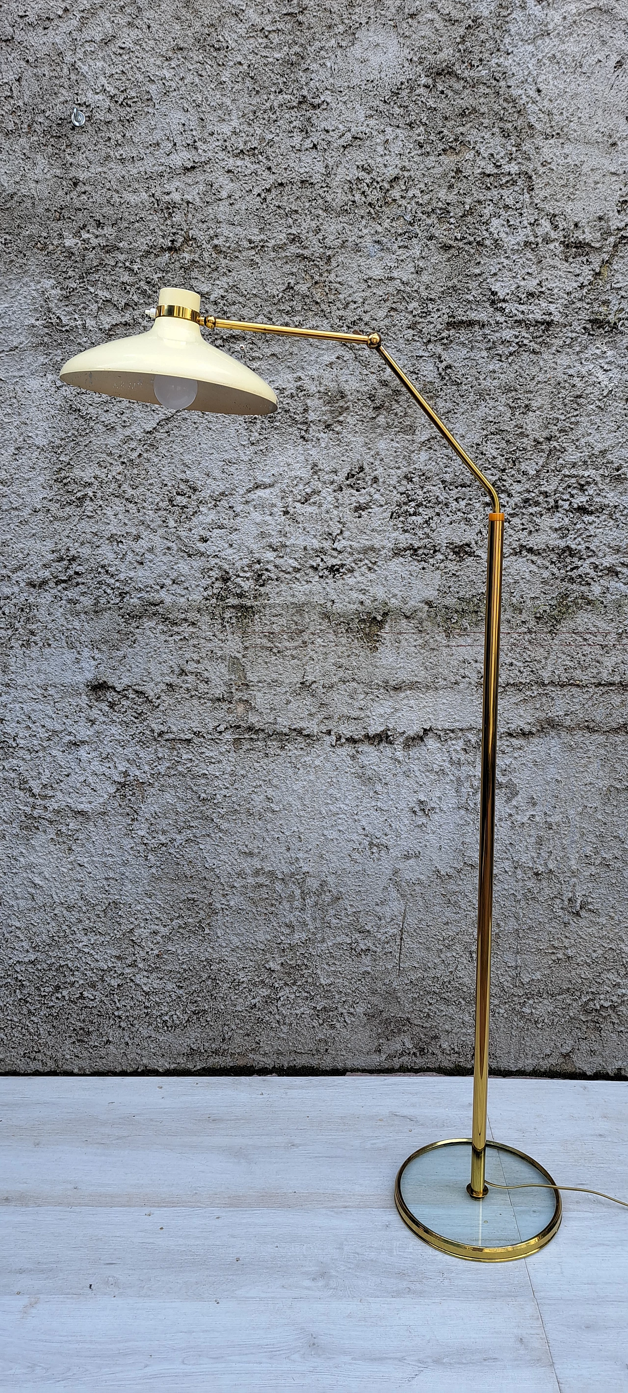 Floor lamp in metal and glass by Gio Ponti for Fontana Arte, 1960s 9