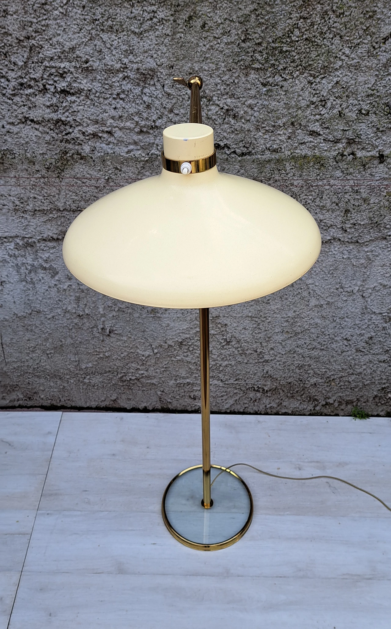 Floor lamp in metal and glass by Gio Ponti for Fontana Arte, 1960s 11