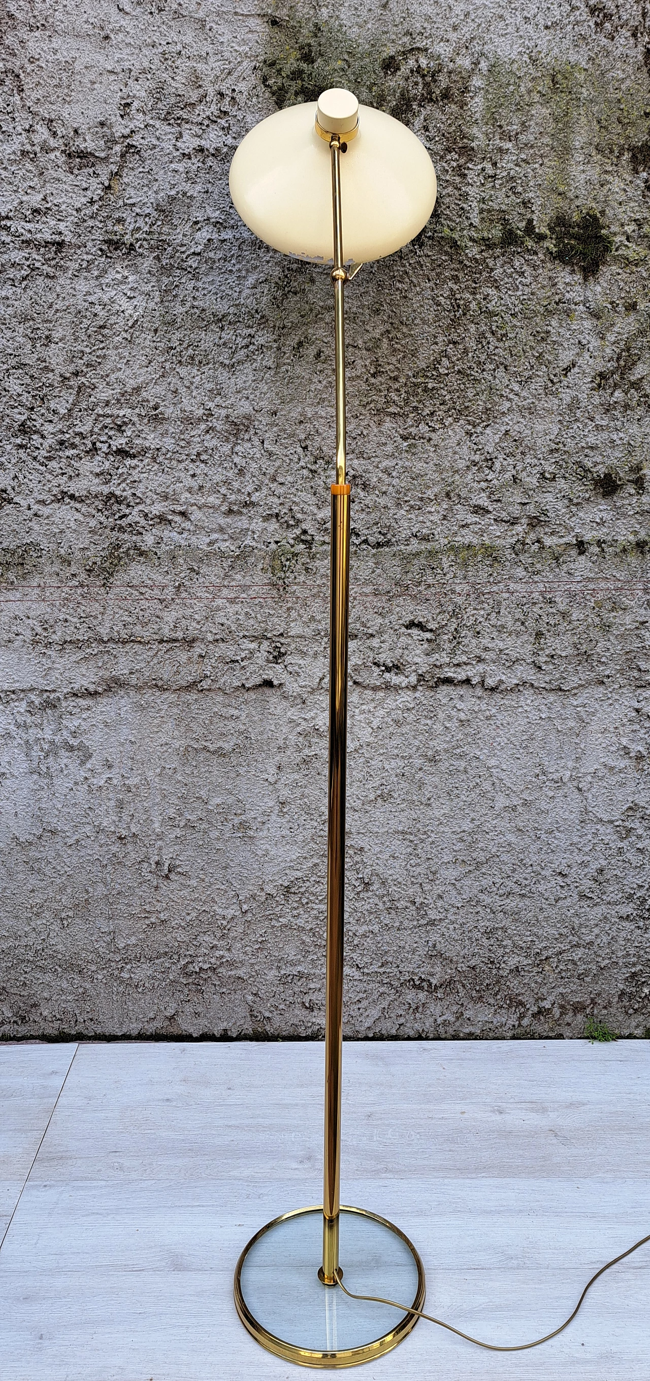 Floor lamp in metal and glass by Gio Ponti for Fontana Arte, 1960s 13