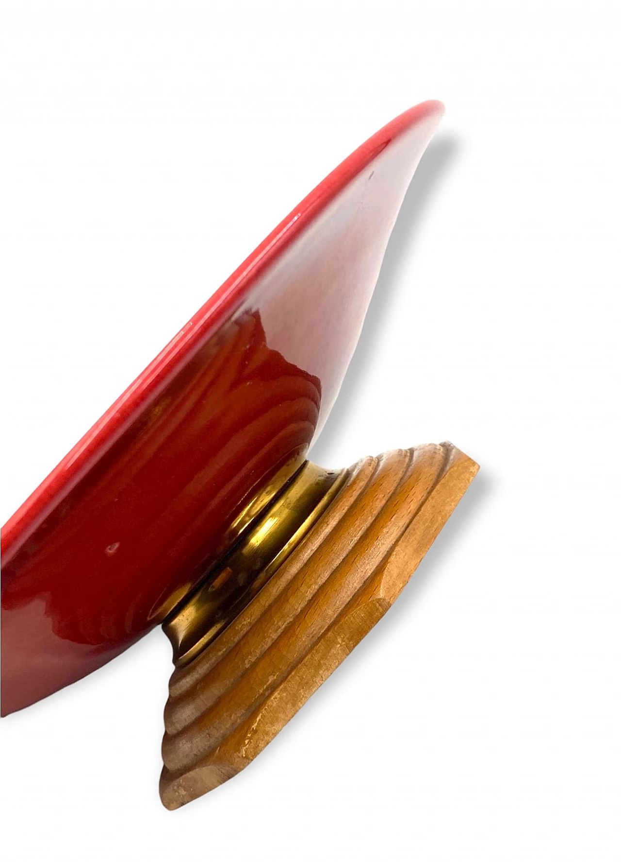 Wood and Sèvres ceramic centerpiece, 1940s 5