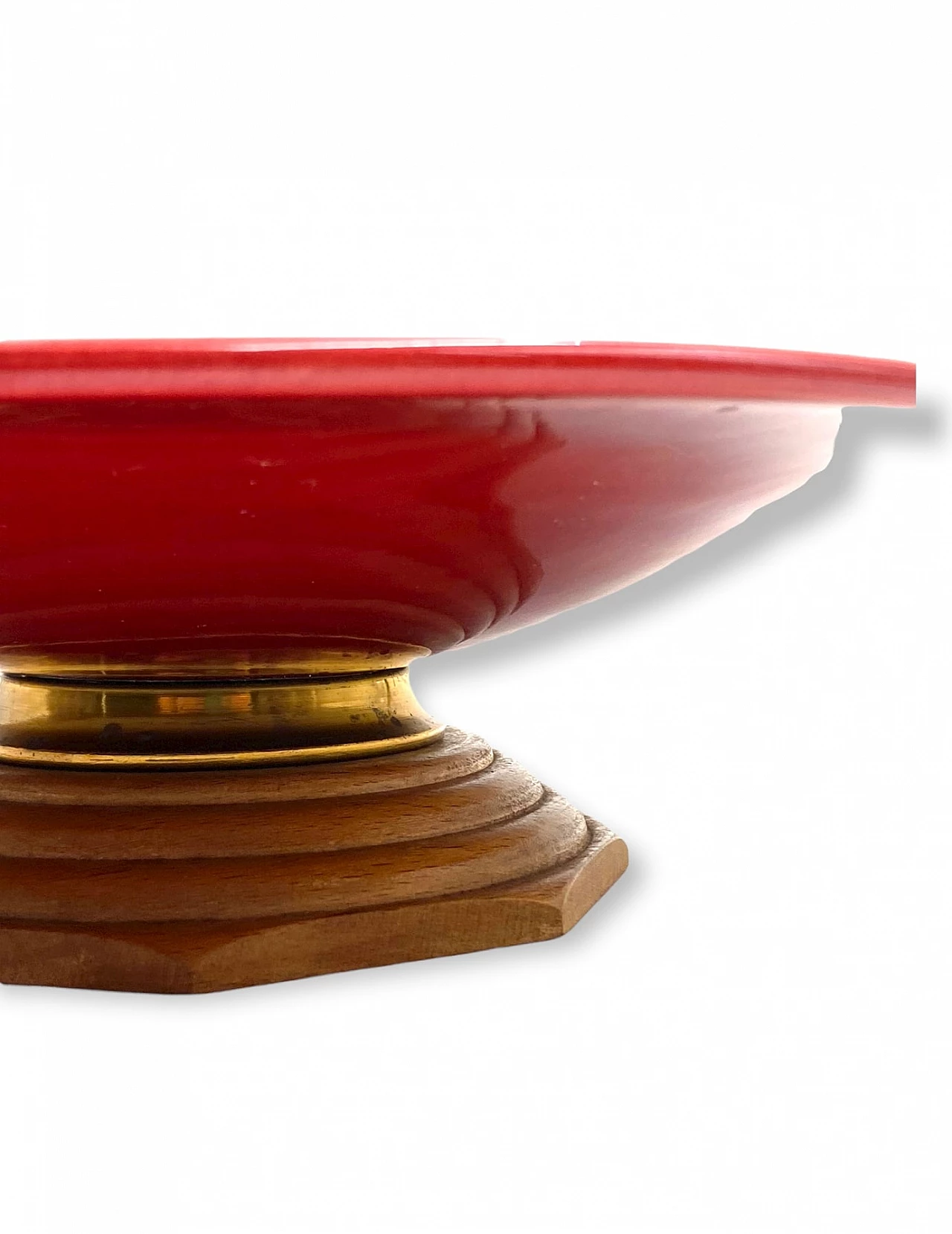 Wood and Sèvres ceramic centerpiece, 1940s 6