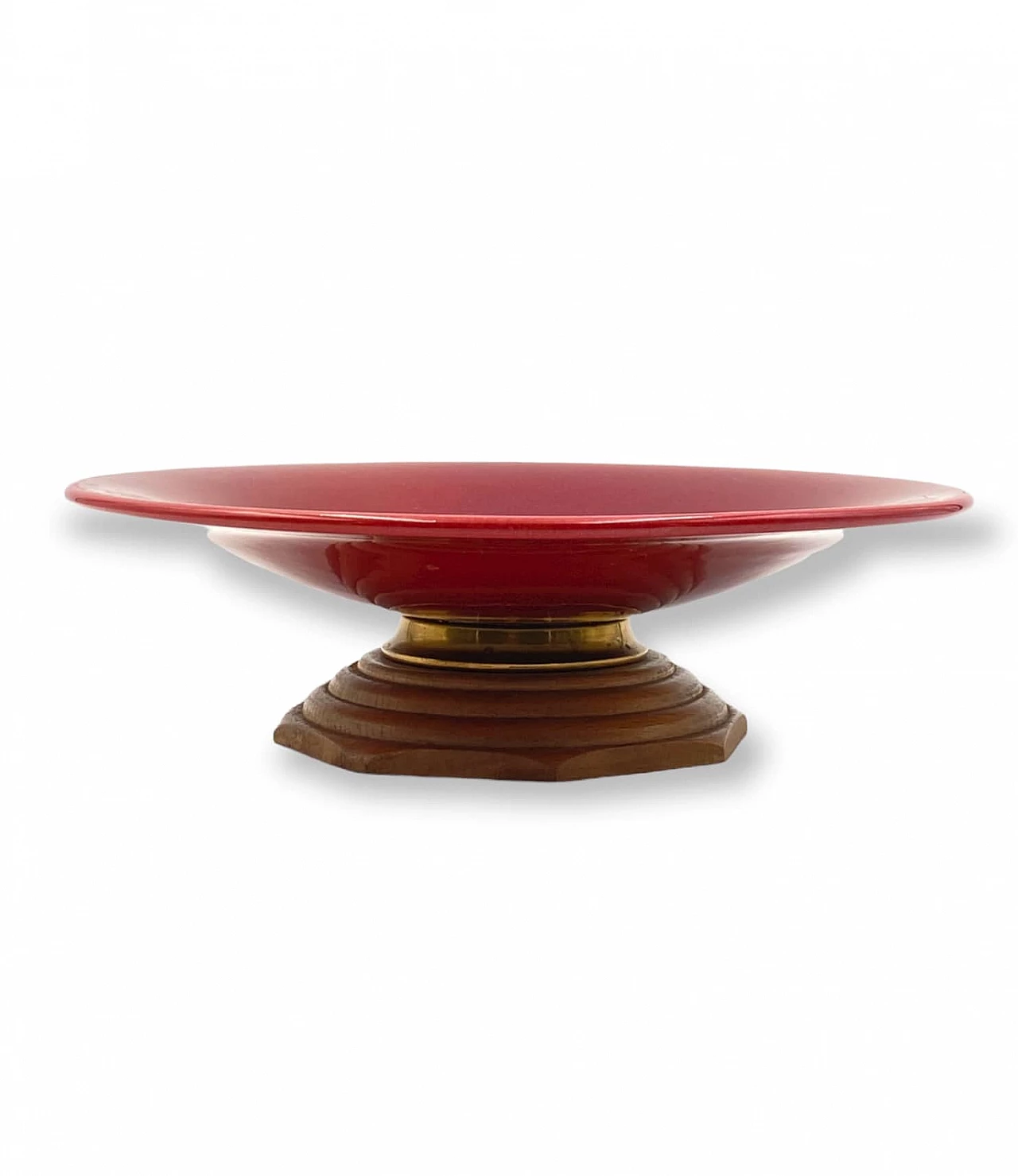 Wood and Sèvres ceramic centerpiece, 1940s 8