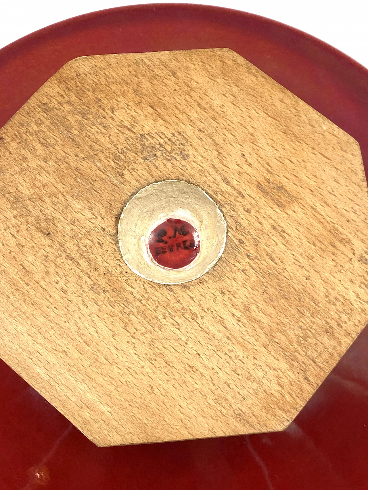 Wood and Sèvres ceramic centerpiece, 1940s 13