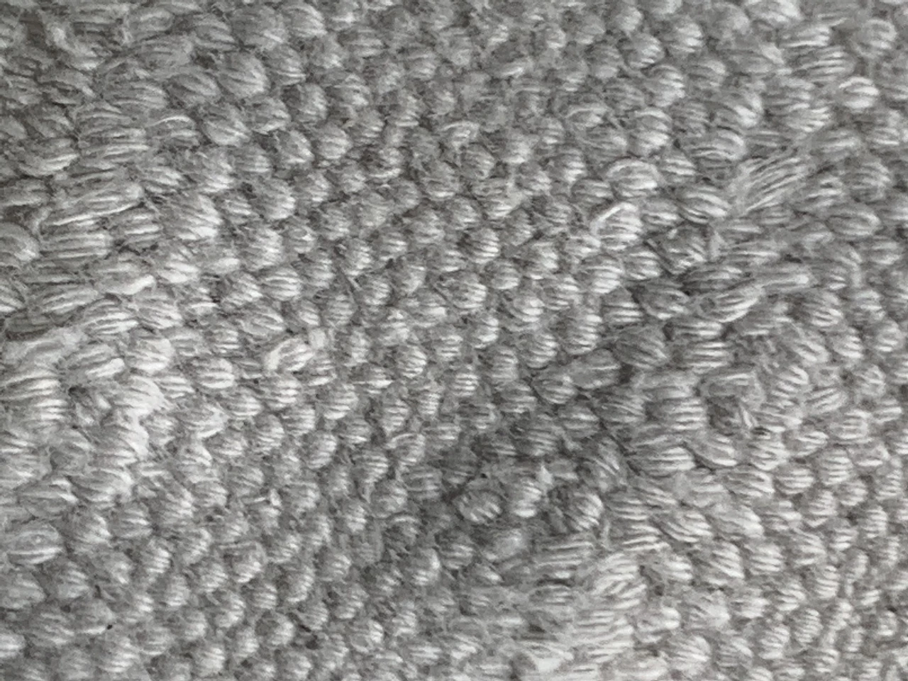 Tappeto in cotone beige con motivo geometrico, anni '80 2