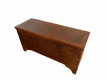 Cassapanca in noce con chiave, '800