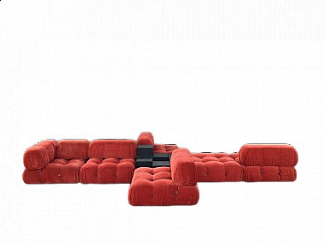Camaleonda modular sofa and 3 coffee tables by Mario Bellini for B&B, 1972