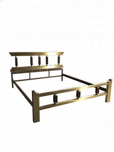 Double bed by Luciano Frigerio, 1970s