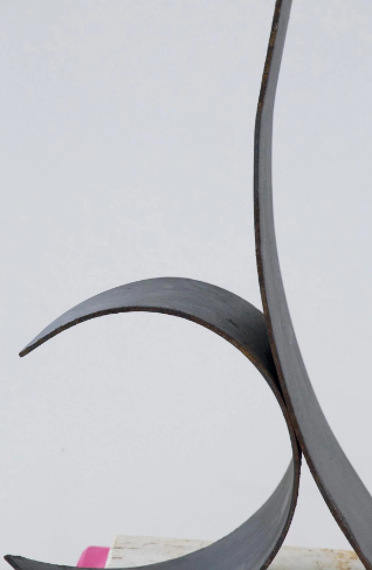 Antonio Del Donno, wrought iron and travertine sculpture, 1991 6