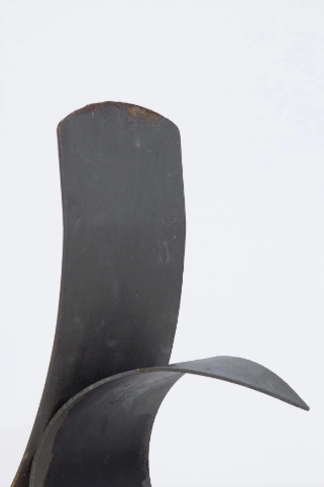 Antonio Del Donno, wrought iron and travertine sculpture, 1991 7