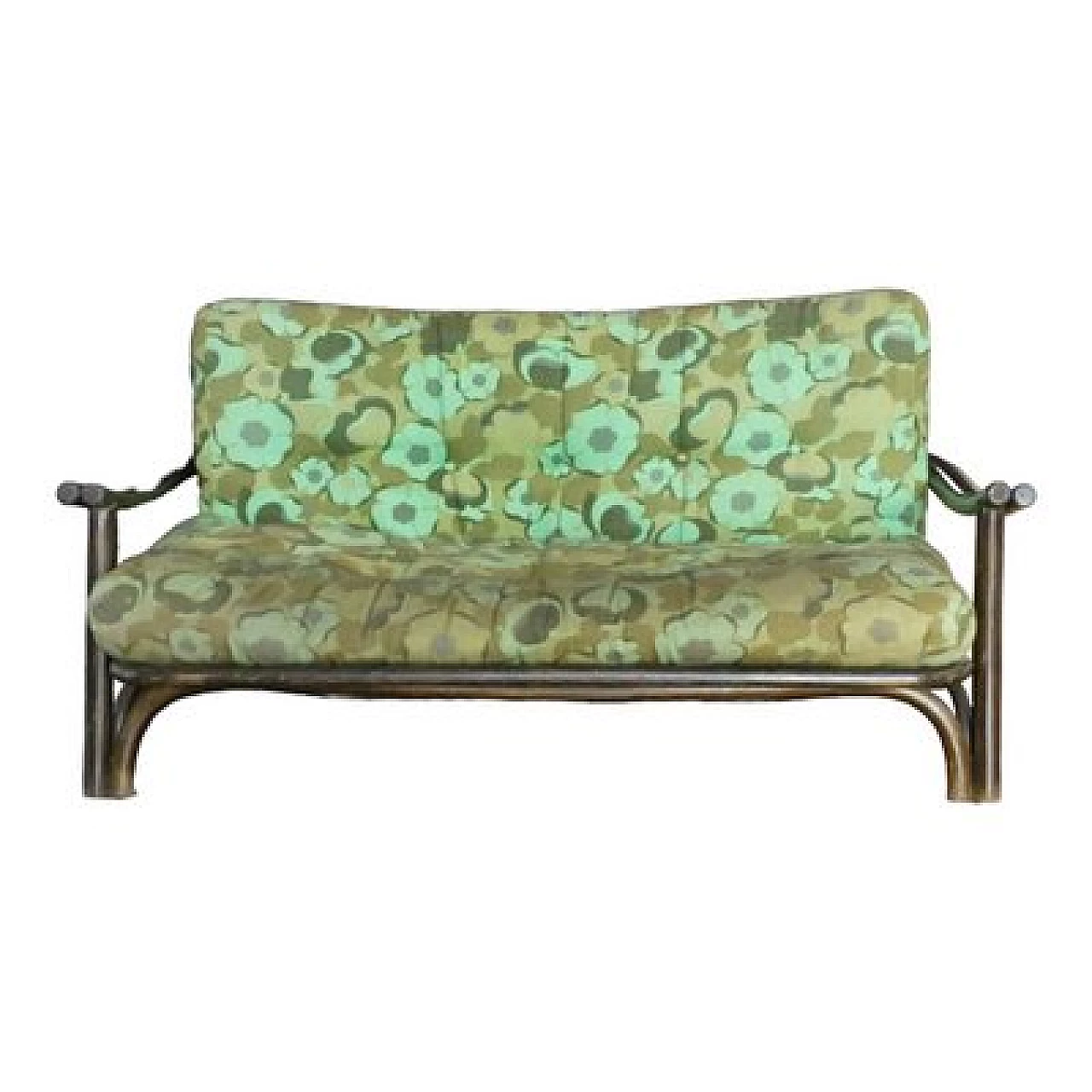 Divano e coppia di poltrone di Lorenzo Forges Davanzati per Bonacina, anni '70 1