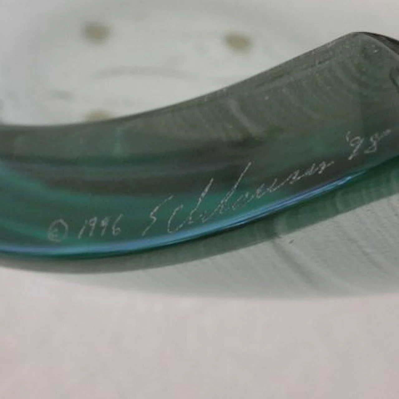 3 Piatti  in vetro di Stephen Schlanser, 1998 7