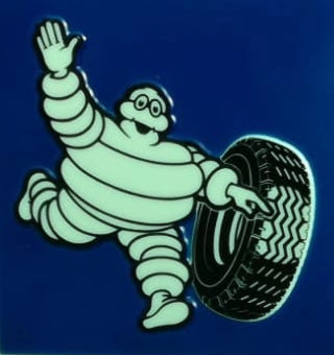 Michelin illuminated sign, 1970s 3