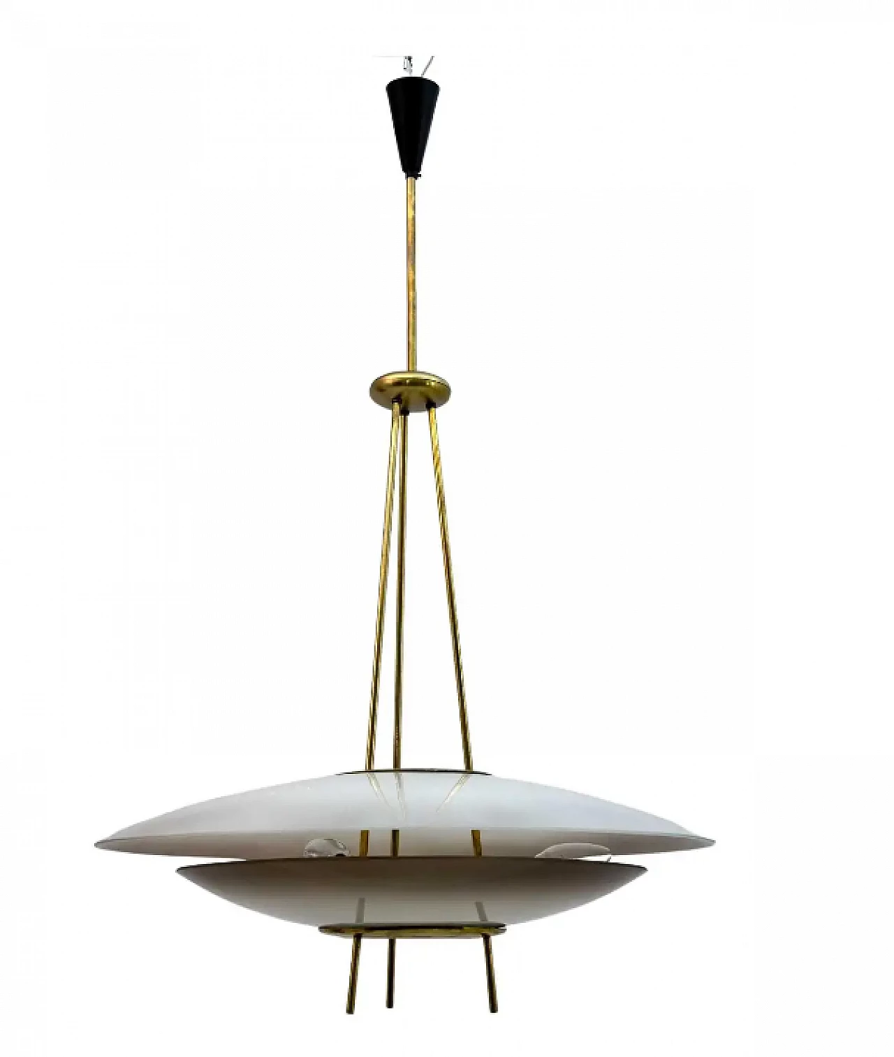 Lampadario in cristallo di Pietro Chiesa per Fontana Arte, anni '50 1