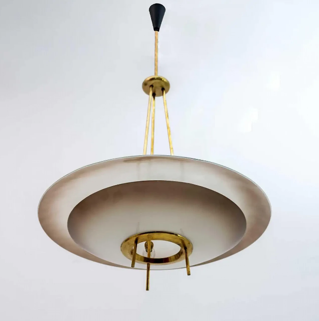 Lampadario in cristallo di Pietro Chiesa per Fontana Arte, anni '50 4