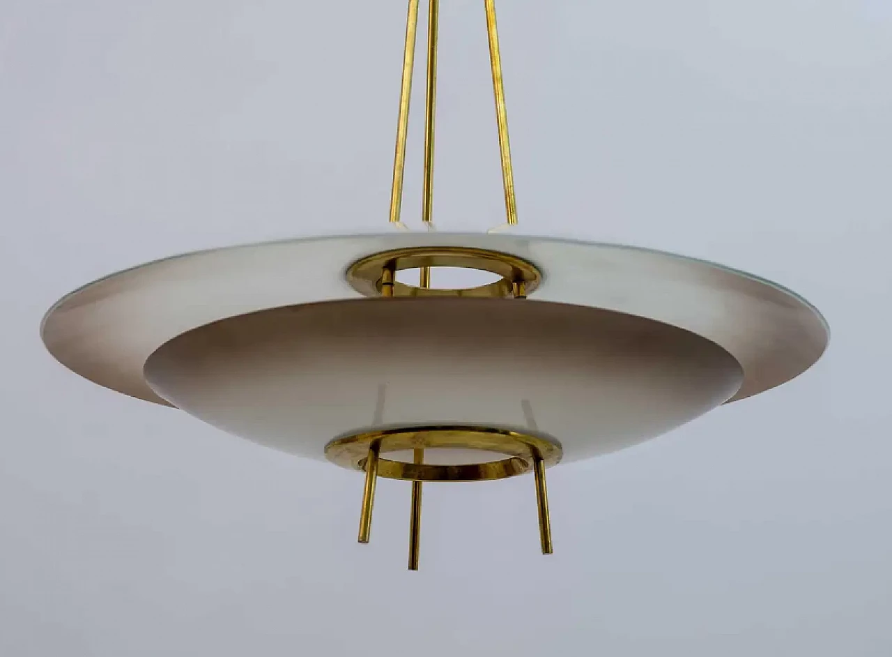 Lampadario in cristallo di Pietro Chiesa per Fontana Arte, anni '50 7