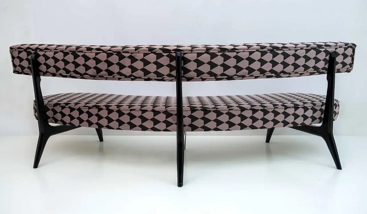 Curved floating sofa by Vladimir Kagan, 1980s 10