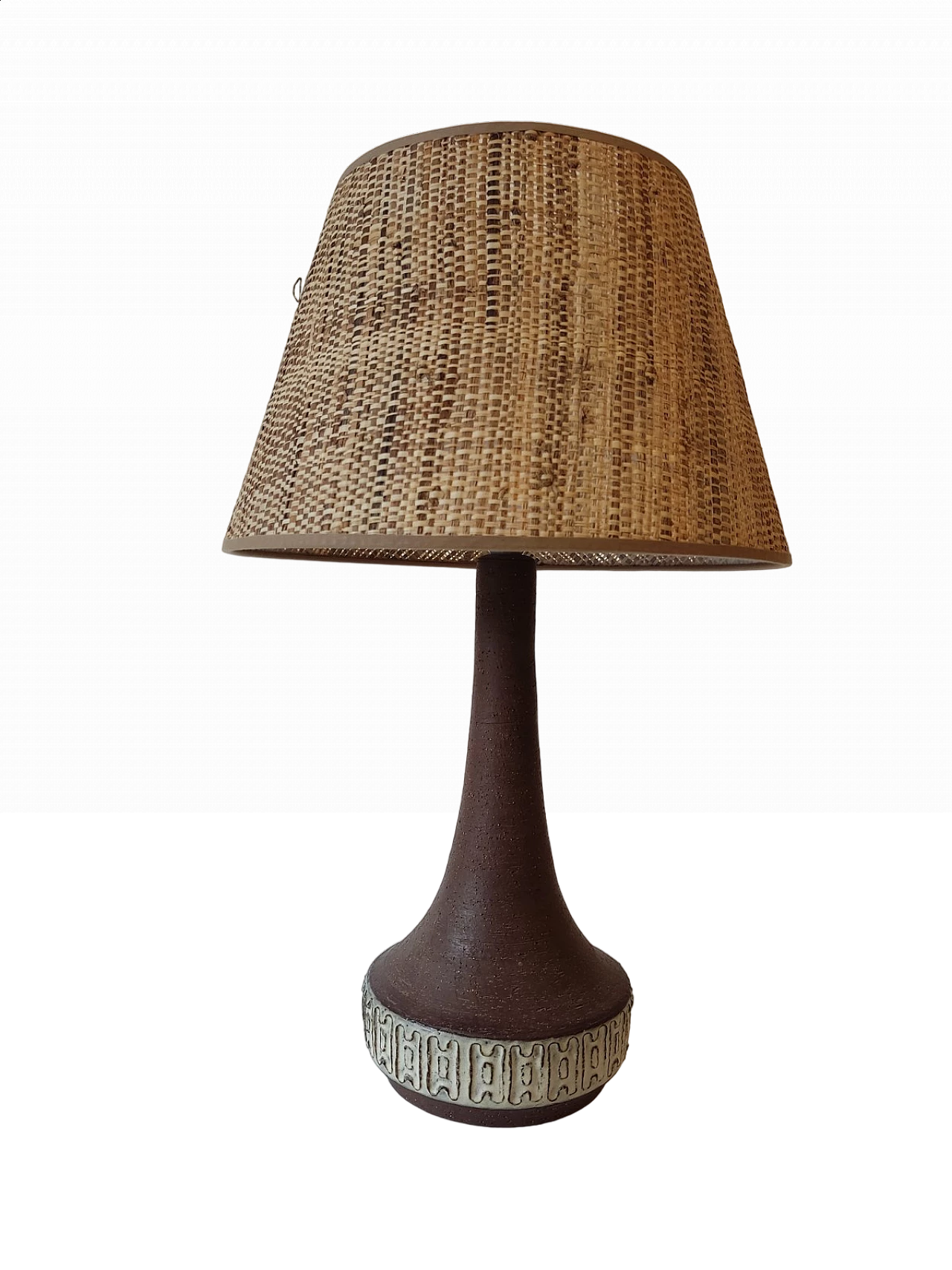 Lampada da tavolo di Michael Andersen per Helge Bjufstrom, anni '60 10