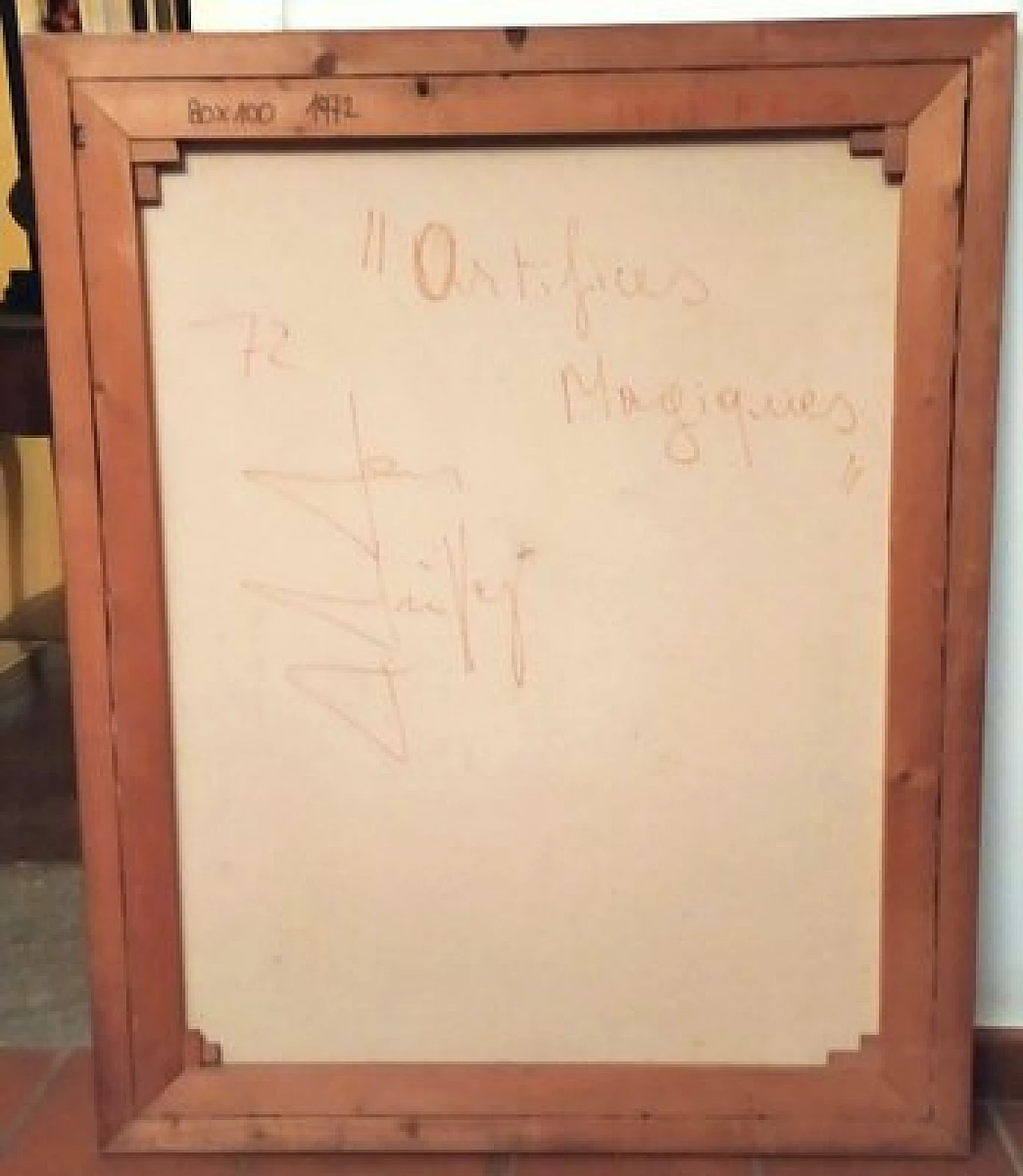 Jean Triffez, Artifices Magiques, dipinto a olio su tela, 1972 2