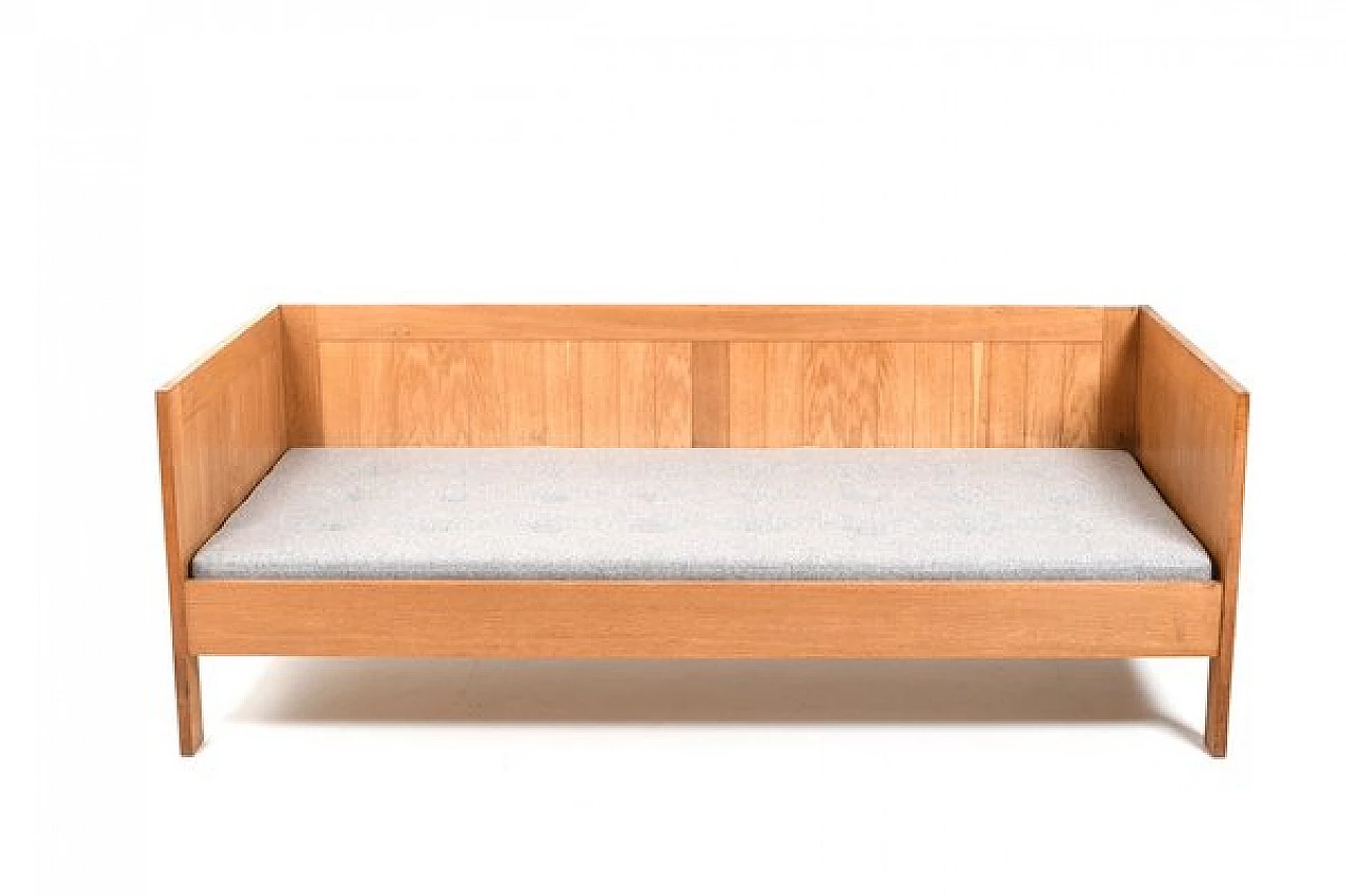 Daybed in rovere nello stile di Børge Mogensen e Kurt Østervig, anni '60 1