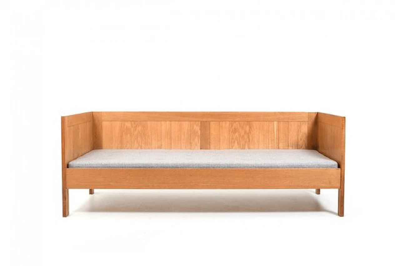 Daybed in rovere nello stile di Børge Mogensen e Kurt Østervig, anni '60 2