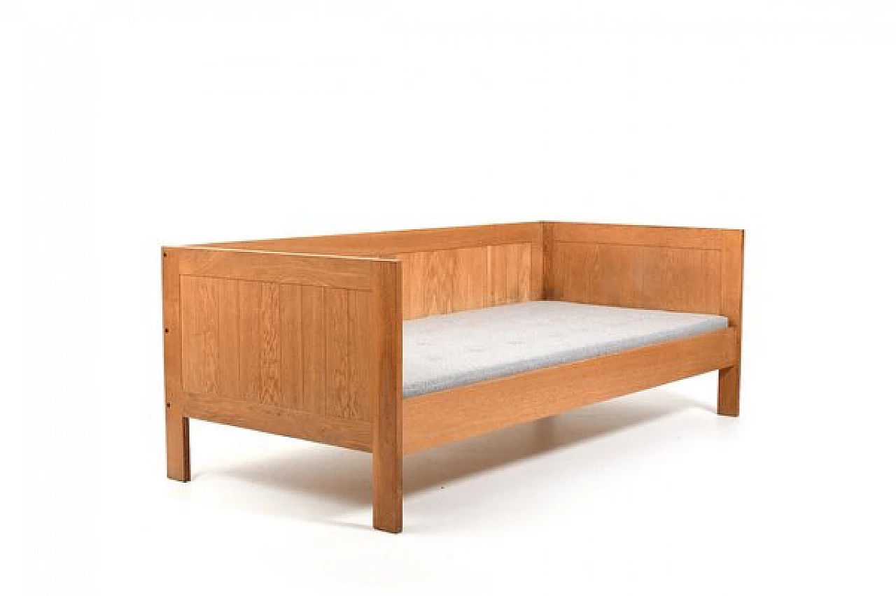Daybed in rovere nello stile di Børge Mogensen e Kurt Østervig, anni '60 3