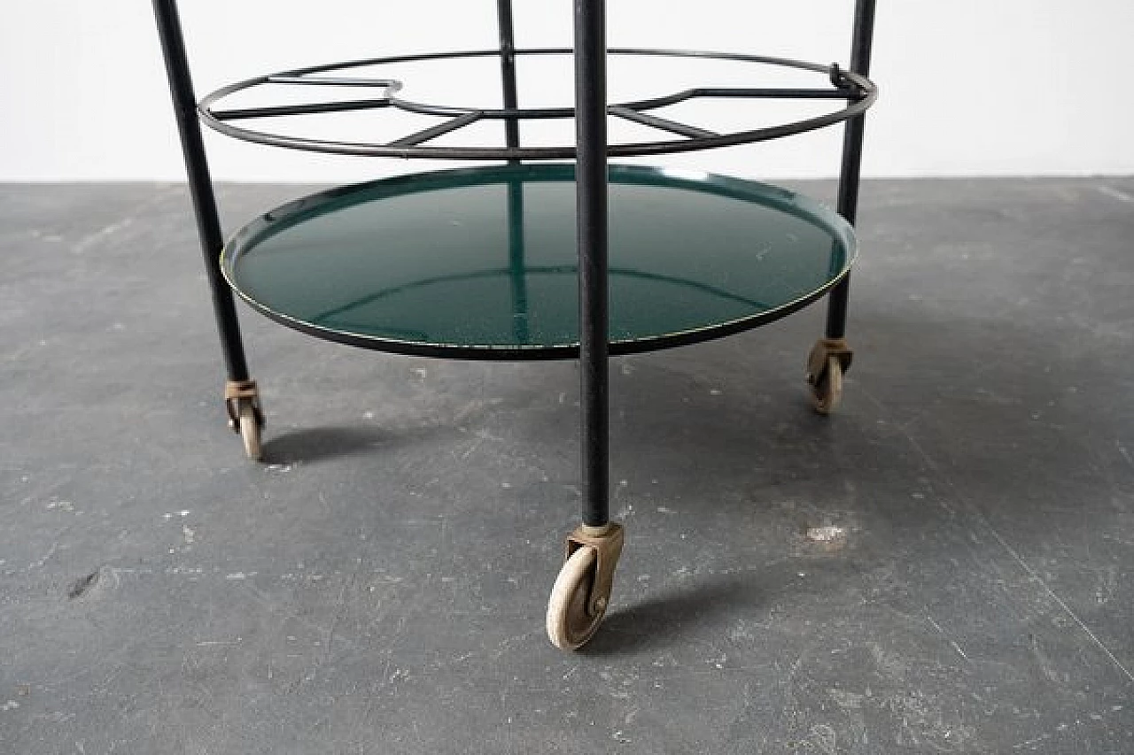 Iron cart by Laurids Lønborg, 1960s 2