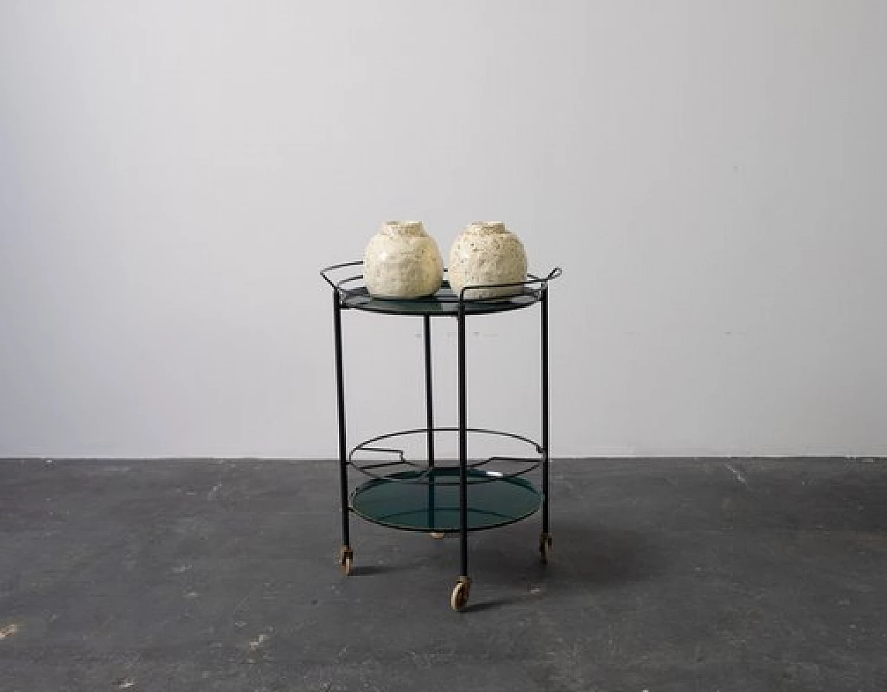 Iron cart by Laurids Lønborg, 1960s 6