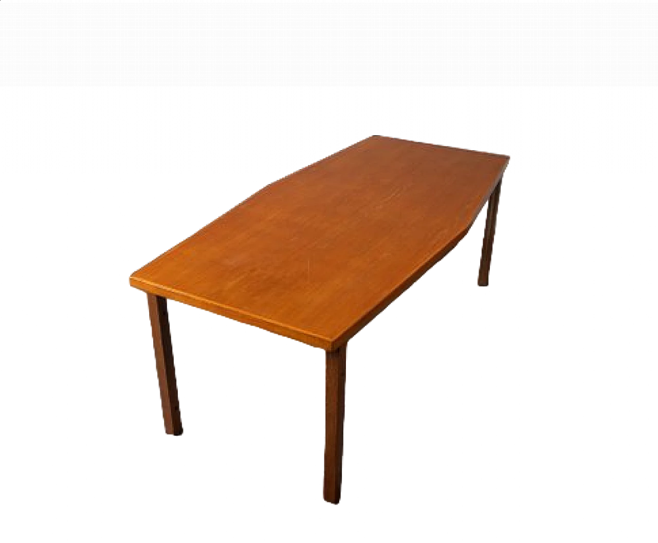 Tavolo in teak e ferro di Saporiti, anni '60 13