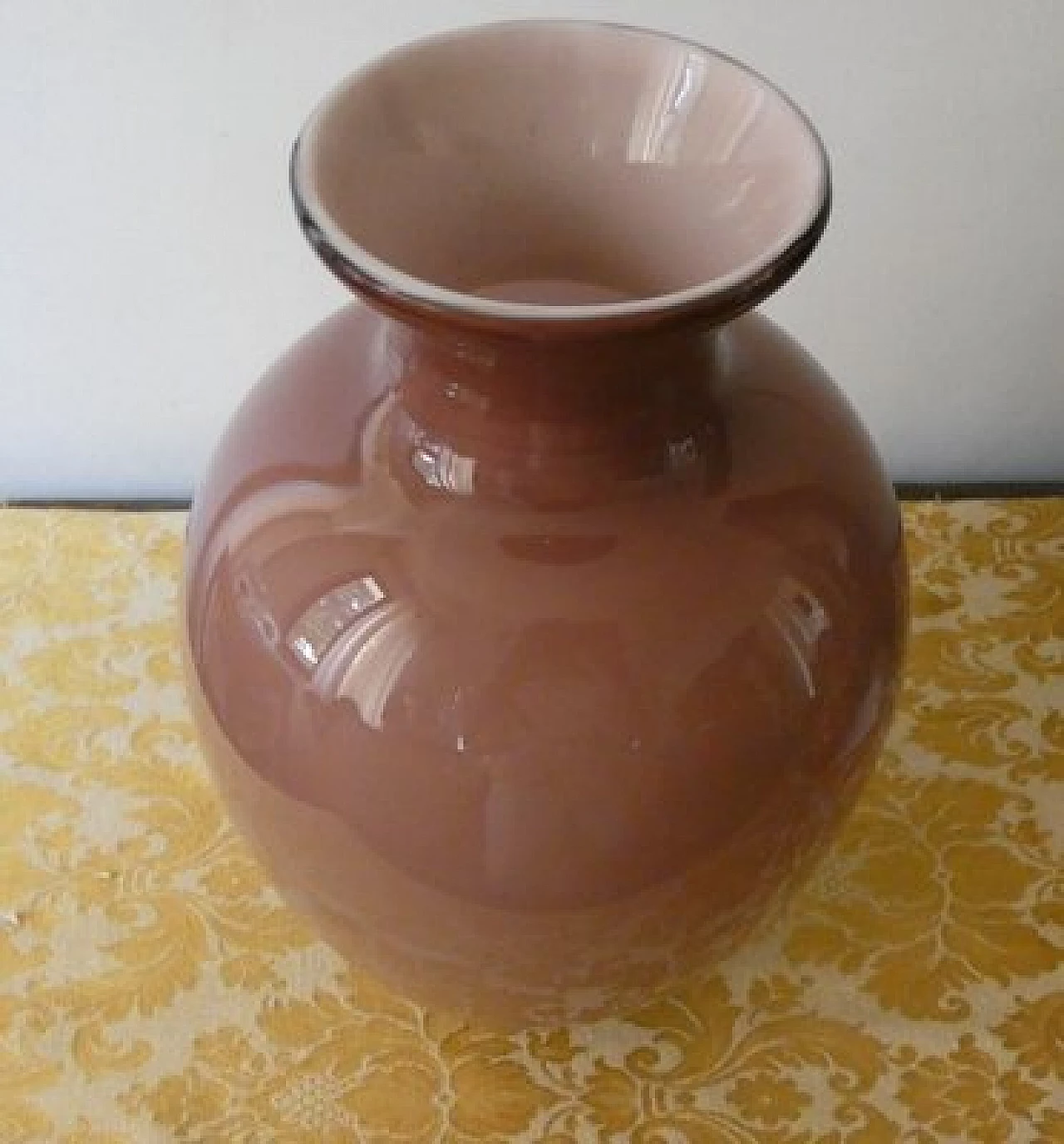 Murano glass vase by Flavio Poli, 1930s 3