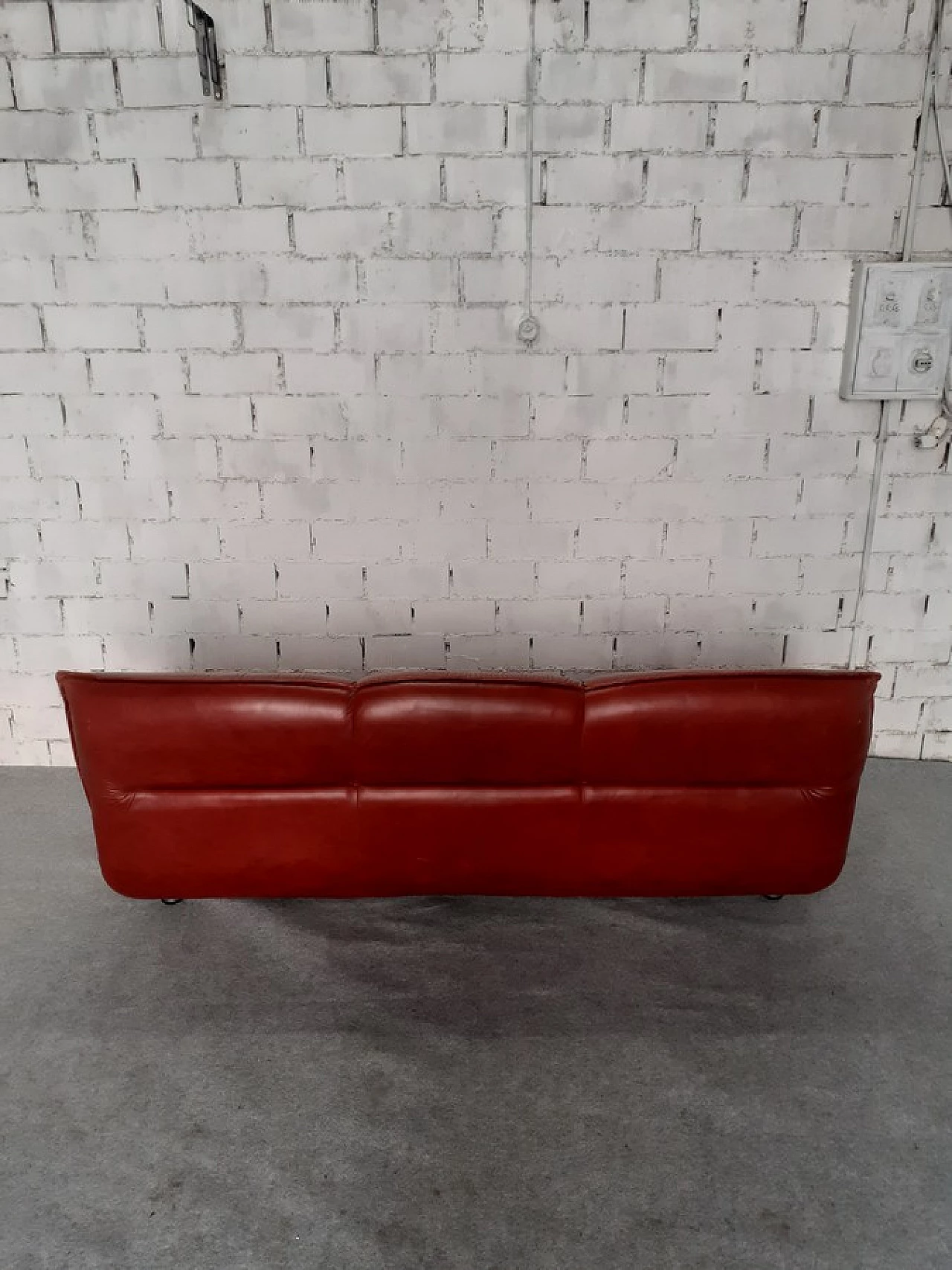 Leather sofa by Lev & Lev, 1970s 13
