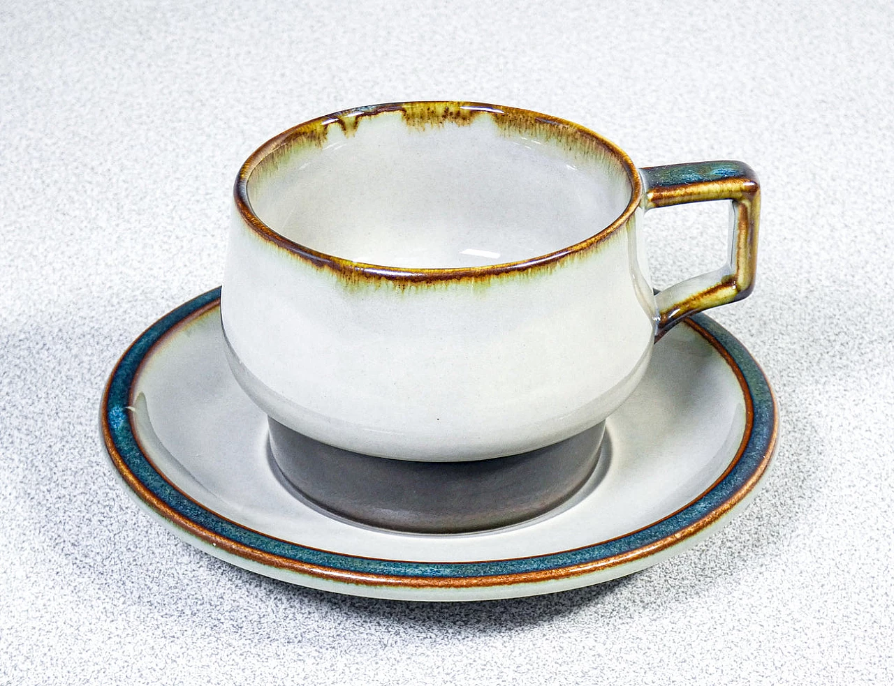 Stonware tea service for twelve by B&G Copenhagen 12