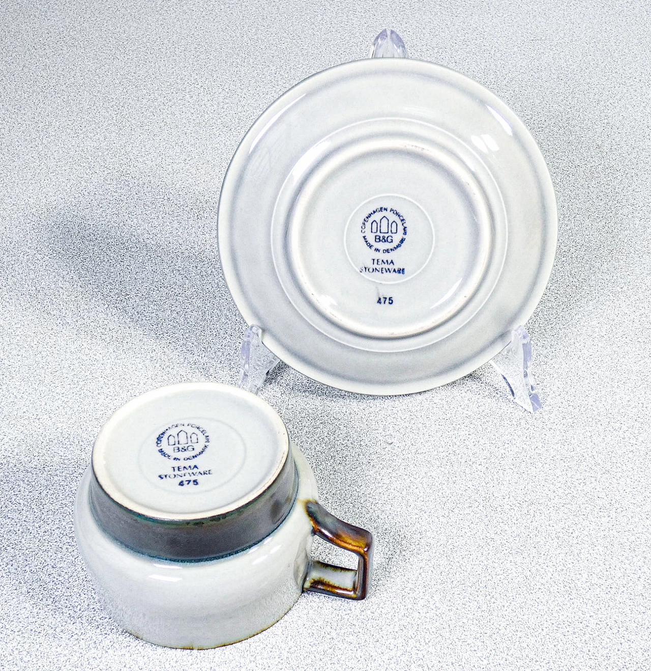 Servizio da tè Stonware per dodici persone di B&G Copenhagen 15